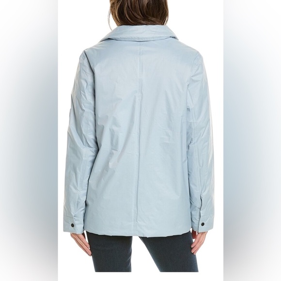 Rains Fuse Overshirt Jacket Sky Blue Size S | Lightweight Insulated Rare - Picture 2 of 9